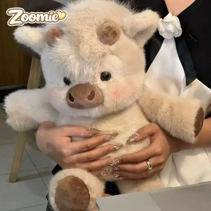 Zoomie® Running Highland Cow Plushie