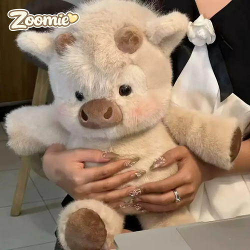 Zoomie® Running Highland Cow Plushie