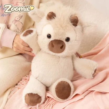 Zoomie® Running Highland Cow Plushie