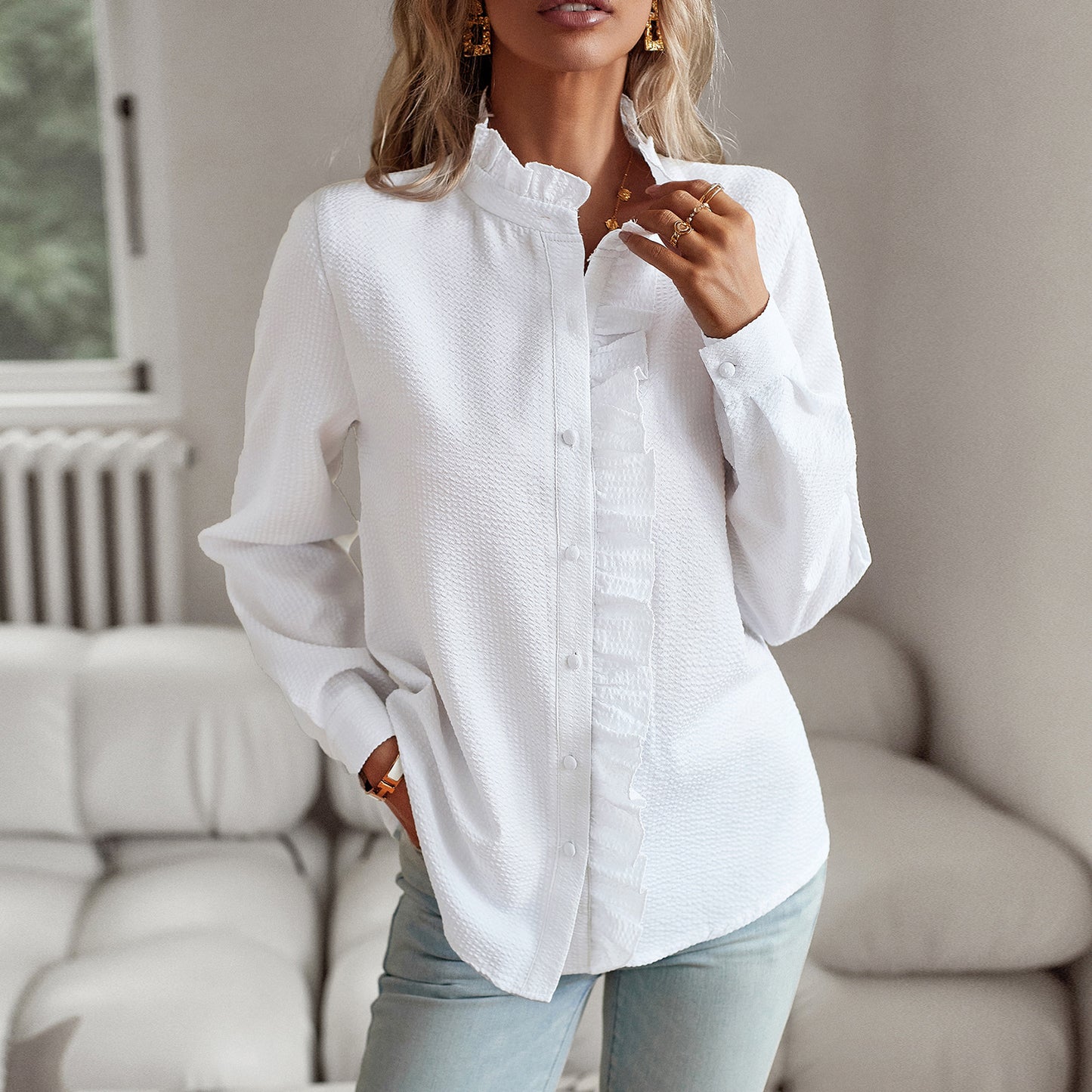 Striped Long Sleeve Shirt